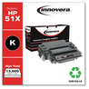 A Picture of product IVR-7551X Innovera® 7551A, 7551MICR, 7551X Laser Cartridge Remanufactured Black High-Yield Toner, Replacement for 51X (Q7551X), 13,000 Page-Yield