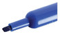 A Picture of product UNV-07053 Universal™ Chisel Tip Permanent Marker Broad Blue, Dozen