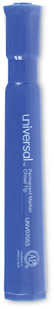 Universal™ Chisel Tip Permanent Marker Broad Blue, Dozen