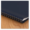 A Picture of product AAG-7095020 AT-A-GLANCE® Weekly Appointment Book 11 x 8.25, Navy Cover, 13-Month: Jan 2025 to 2026