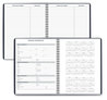 A Picture of product AAG-7095020 AT-A-GLANCE® Weekly Appointment Book 11 x 8.25, Navy Cover, 13-Month (Jan to Jan): 2024 2025