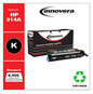 A Picture of product IVR-7560A Innovera® 7563A, 7562A, 7561A, 7560A Toner Cartridge Remanufactured Black Replacement for 314A (Q7560A), 6,500 Page-Yield