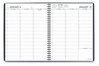 A Picture of product AAG-7095020 AT-A-GLANCE® Weekly Appointment Book 11 x 8.25, Navy Cover, 13-Month: Jan 2025 to 2026