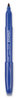 A Picture of product UNV-07073 Universal™ Pen-Style Permanent Marker Fine Bullet Tip, Blue, Dozen