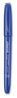 A Picture of product UNV-07073 Universal™ Pen-Style Permanent Marker Fine Bullet Tip, Blue, Dozen