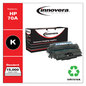 A Picture of product IVR-7570A Innovera® 7570A Laser Cartridge Remanufactured Black Toner, Replacement for 70A (Q7570A), 15,000 Page-Yield