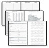 A Picture of product AAG-7095705 AT-A-GLANCE® Weekly Appointment Book 11 x 8.25, Black Cover, 14-Month (July to Aug): 2024 2025