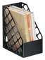 A Picture of product UNV-08119 Universal® Recycled Plastic Large Magazine File 6.25 x 9.5 11.88, Black