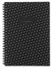 A Picture of product AAG-75101P05 AT-A-GLANCE® Elevation Academic Weekly/Monthly Planner 8.5 x 5.5, Black Cover, 12-Month (July to June): 2024 2025