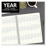 A Picture of product AAG-75950R1123 AT-A-GLANCE® Elevation Eco Weekly/Monthly Planner Geometric Artwork, 11 x 8.5, Wheat Cover, 13-Month (Jan to Jan): 2023 2024