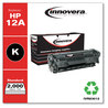 A Picture of product IVR-83012 Innovera® 83012 Toner Cartridge Remanufactured Black Replacement for 12A (Q2612A), 2,000 Page-Yield