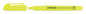 A Picture of product UNV-08851 Universal™ Pocket Highlighters Fluorescent Yellow Ink, Chisel Tip, Barrel, Dozen