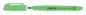 A Picture of product UNV-08852 Universal™ Pocket Highlighters Fluorescent Green Ink, Chisel Tip, Barrel, Dozen
