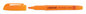A Picture of product UNV-08853 Universal™ Pocket Highlighters Fluorescent Orange Ink, Chisel Tip, Barrel, Dozen