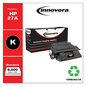 A Picture of product IVR-83027A Innovera® 83027, 83027A, 83027PK2 Laser Cartridge Remanufactured Black Toner, Replacement for 27A (C4127A), 6,000 Page-Yield