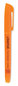 A Picture of product UNV-08853 Universal™ Pocket Highlighters Fluorescent Orange Ink, Chisel Tip, Barrel, Dozen