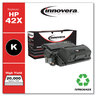 A Picture of product IVR-83042X Innovera® 83042, 83042X Laser Cartridge Remanufactured Black High-Yield Toner, Replacement for 42X (Q5942X), 20,000 Page-Yield