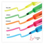 A Picture of product UNV-08860 Universal™ Desk Highlighters Assorted Ink Colors, Chisel Tip, Barrel 5/Set