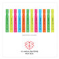A Picture of product UNV-08867 Universal™ Desk Highlighters Assorted Ink Colors, Chisel Tip, Barrel Dozen