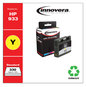 A Picture of product IVR-933Y Innovera® CN057A, CN058A, CN059A, CN060A, N9H56FN Ink Remanufactured Yellow Replacement for 933 (CN060A), 330 Page-Yield