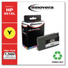 A Picture of product IVR-951XLY Innovera® 950XLB-N048AN Ink Remanufactured Yellow High-Yield Replacement for 951XL (CN048AN), 1,500 Page-Yield