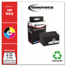 A Picture of product IVR-952CMY Innovera® 952 Series Ink Remanufactured Cyan/Magenta/Yellow Replacement for (N9K27AN), 700 Page-Yield