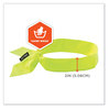 A Picture of product EGO-12301 ergodyne® Chill-Its 6700 Cooling Polymer Headband with Tie. One Size Fits Most. 36.5 X 2 in. Lime. Ships in 1-3 Business Days.