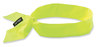 A Picture of product EGO-12301 ergodyne® Chill-Its 6700 Cooling Polymer Headband with Tie. One Size Fits Most. 36.5 X 2 in. Lime. Ships in 1-3 Business Days.