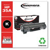 A Picture of product IVR-B435A Innovera® B435A Toner Remanufactured Black Replacement for 35A (CB435A), 1,500 Page-Yield