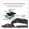 A Picture of product EGO-12329 ergodyne® Chill-Its 6700 Cooling Polymer Headband with Tie. One Size Fits Most. 36.5 X 2 in. Skulls Design. Ships in 1-3 Business Days.