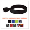 A Picture of product EGO-12332 ergodyne® Chill-Its 6700 Cooling Polymer Headband with Tie. One Size Fits Most. 36.5 X 2 in. Black. Ships in 1-3 Business Days.