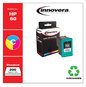 A Picture of product IVR-C640WN Innovera® C640WN, C641WN, C643WN Ink Remanufactured Black Replacement for 60 (CC640WN), 200 Page-Yield