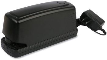 Universal® Electric Stapler with Staple Channel Release Button 20-Sheet Capacity, Black