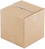 A Picture of product UNV-101010 Universal® Brown Corrugated Cubed Fixed-Depth Shipping Boxes Regular Slotted Container (RSC), Large, 10" x 10" x 10", Kraft, 25/Bundle