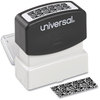 A Picture of product UNV-10136 Universal® Security Stamp Obscures Area 1.69 x 0.56, Black