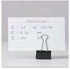 A Picture of product UNV-10199 Universal® Binder Clips Mini, Black/Silver, 12/Box