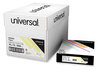 A Picture of product UNV-11201 Universal® Deluxe Colored Paper 20 lb Bond Weight, 8.5 x 11, Canary, 500/Ream