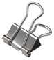 A Picture of product UNV-11240 Universal® Binder Clips with Storage Tub, Small, Silver, 40/Pack