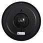 A Picture of product UNV-11381 Universal® Indoor/Outdoor Round Wall Clock 13.5" Overall Diameter, Black Case, 1 AA (sold separately)