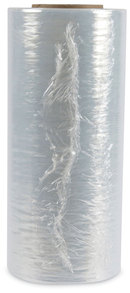 Universal® Handwrap Film Stretch 12" x 1,500 ft Roll, 20 mic (80-Gauge), Clear, 4/Carton