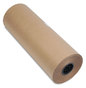 A Picture of product UNV-1300039 Universal® High-Volume Wrapping Paper Rolls Heavyweight Roll, 50 lb Weight Stock, 24" x 720 ft, Brown