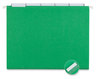 A Picture of product UNV-14117 Universal® Deluxe Bright Color Hanging File Folders Letter Size, 1/5-Cut Tabs, Green, 25/Box