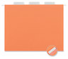 A Picture of product UNV-14122 Universal® Deluxe Bright Color Hanging File Folders Letter Size, 1/5-Cut Tabs, Orange, 25/Box