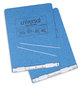 A Picture of product UNV-15431 Universal® Pressboard Hanging Binder 2 Posts, 6" Capacity, 9.5 x 11, Light Blue