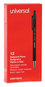 A Picture of product UNV-15510 Universal™ Retractable Ballpoint Pen Medium 1 mm, Black Ink, Barrel, Dozen