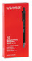 A Picture of product UNV-15520 Universal™ Retractable Ballpoint Pen Fine 0.7 mm, Black Ink, Barrel, Dozen