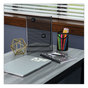A Picture of product UNV-15521 Universal™ Retractable Ballpoint Pen Fine 0.7 mm, Blue Ink, Barrel, Dozen