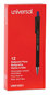 A Picture of product UNV-15521 Universal™ Retractable Ballpoint Pen Fine 0.7 mm, Blue Ink, Barrel, Dozen