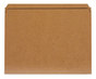 A Picture of product UNV-16130 Universal® Reinforced Kraft Top Tab File Folders Straight Tabs, Letter Size, 0.75" Expansion, Brown, 100/Box