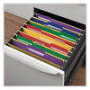A Picture of product UNV-16166 Universal® Reinforced Top-Tab File Folders 1/3-Cut Tabs: Assorted, Letter Size, 1" Expansion, Colors, 100/Box